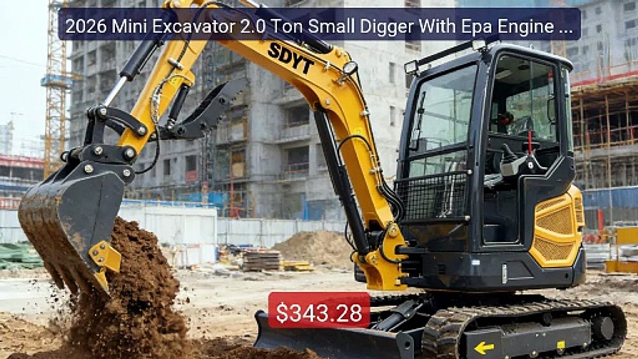 2026 Mini Excavator 2.0 Ton Small Digger With Epa Engine Hydraulic... -- Best Deal 2026 | Shop Now!