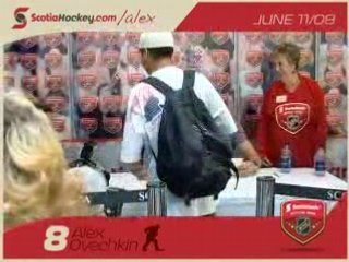 Alexander Ovechkin Autograph Session