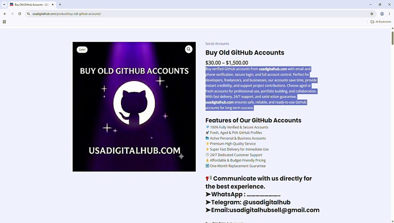 How to Buy Old GitHub Accounts Securely (Complete Guide 2