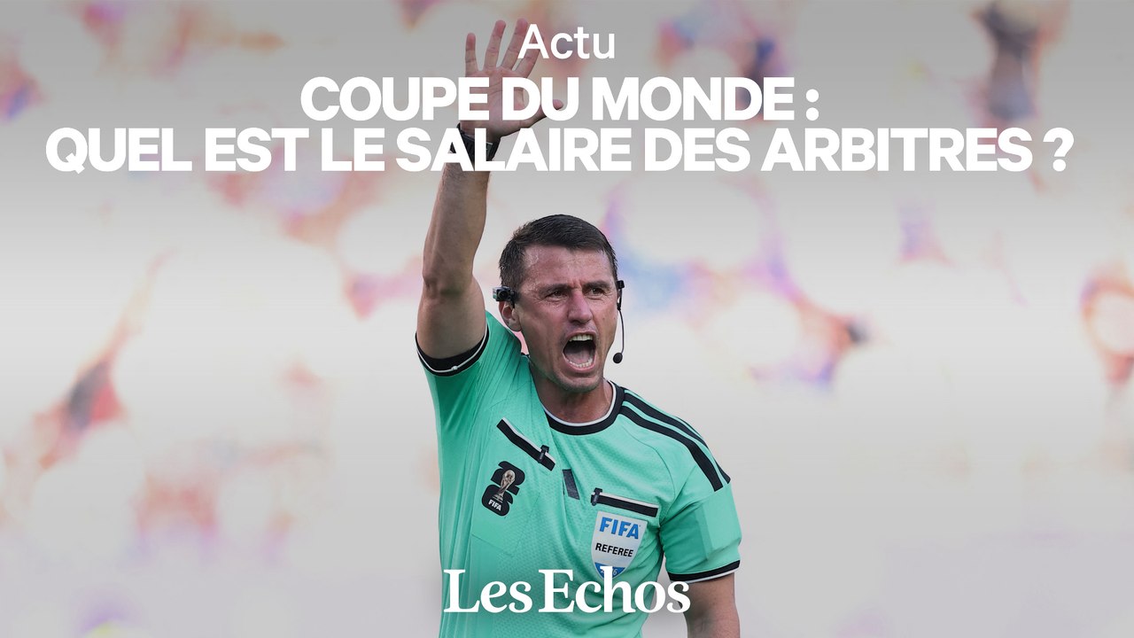 Coupe du monde : quel est le salaire des arbitres ?