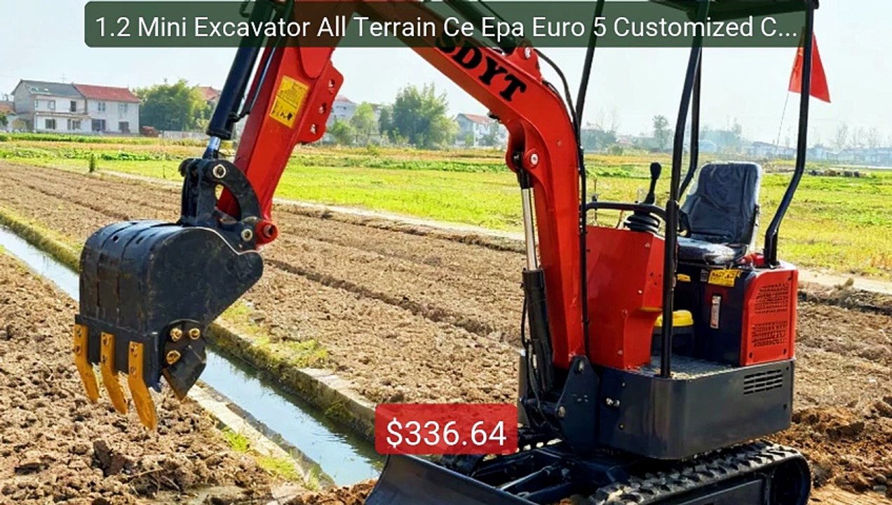 1.2 Mini Excavator All Terrain Ce Epa Euro 5 Customized Cab Multipl... -- Top Rated 2026 | Buy Now!
