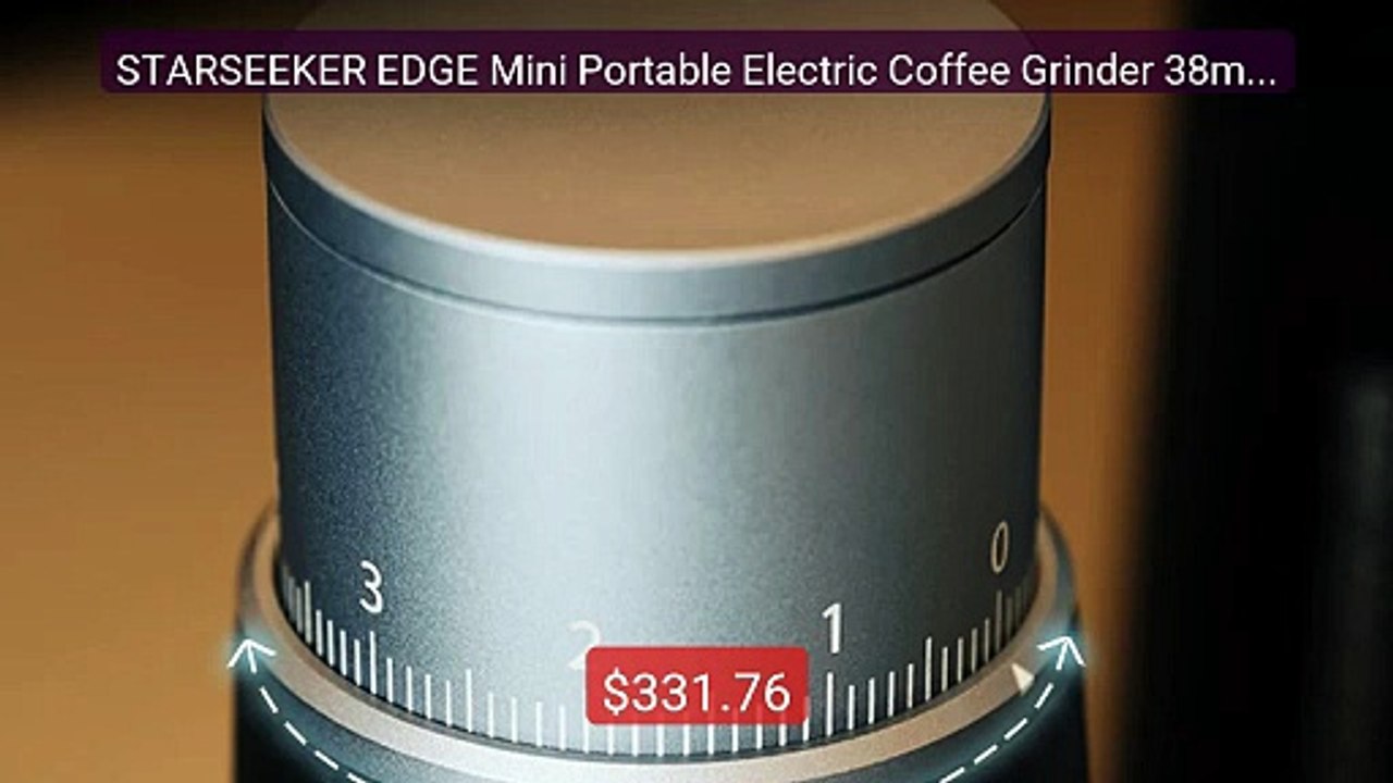 STARSEEKER EDGE Mini Portable Electric Coffee Grinder 38mm ... -- Top Pick 2026 | Unbeatable Price!