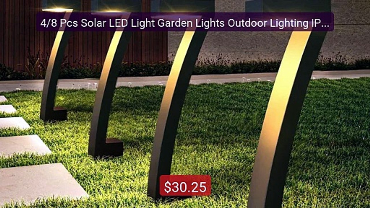 4/8 Pcs Solar LED Light Garden Lights Outdoor Lighting IP65 Waterpr... -- Top Rated 2026 | Buy Now!