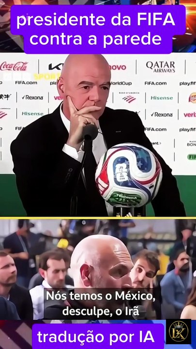 Presidente da FIFA é questionado sobre escândalo de arbitragem e árbitro barrado nos EUA