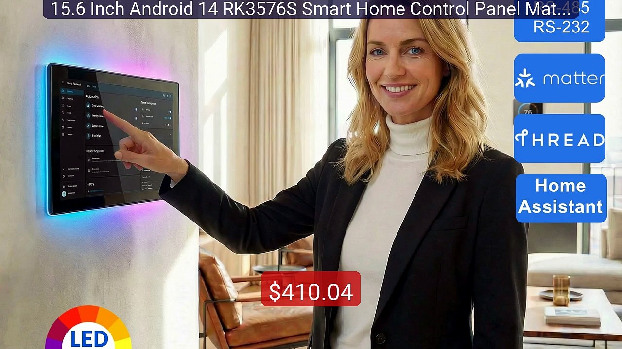 15.6 Inch Android 14 RK3576S Smart Home Control Panel Matter Threa... -- Best Deal 2026 | Shop Now!