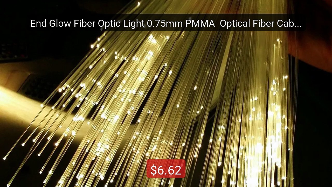 End Glow Fiber Optic Light 0.75mm PMMA  Optical Fiber Cable for all... -- Top Rated 2026 | Buy Now!
