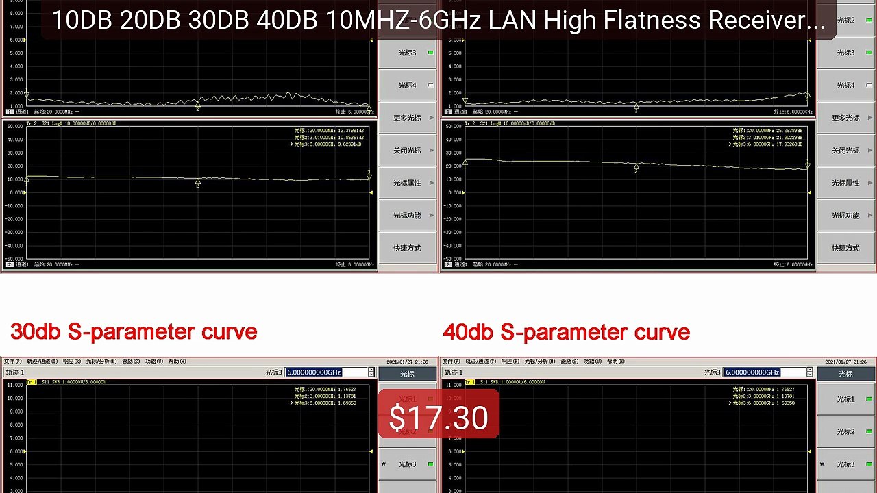 10DB 20DB 30DB 40DB 10MHZ-6GHz LAN High Flatness Receiver A... -- Top Pick 2026 | Unbeatable Price!
