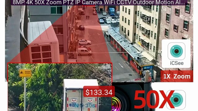 8MP 4K 50X Zoom PTZ IP Camera WiFi CCTV Outdoor Motion Alarm Speed ... Top Rated 2026 | Buy Now!