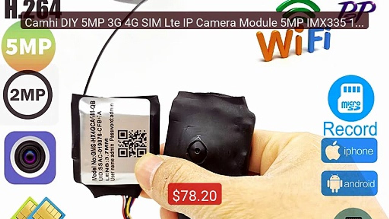 Camhi DIY 5MP 3G 4G SIM Lte IP Camera Module 5MP IMX335 1920P ... -- Hot Deal 2026 | Limited Offer!