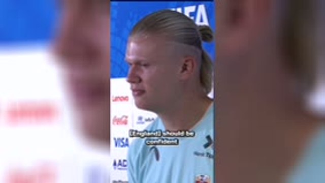 Stay humble! - Haaland says England should be confident of progressing