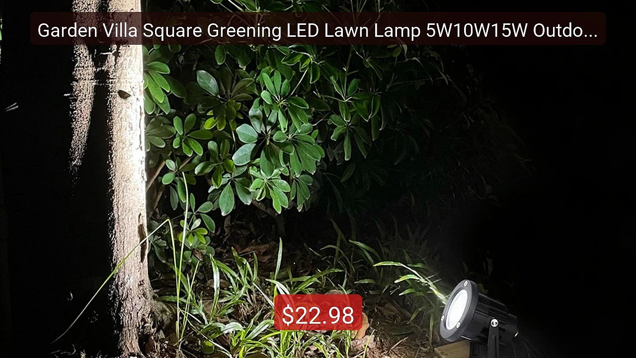 Garden Villa Square Greening LED Lawn Lamp 5W10W15W Outdoor Waterp... -- Best Deal 2026 | Shop Now!