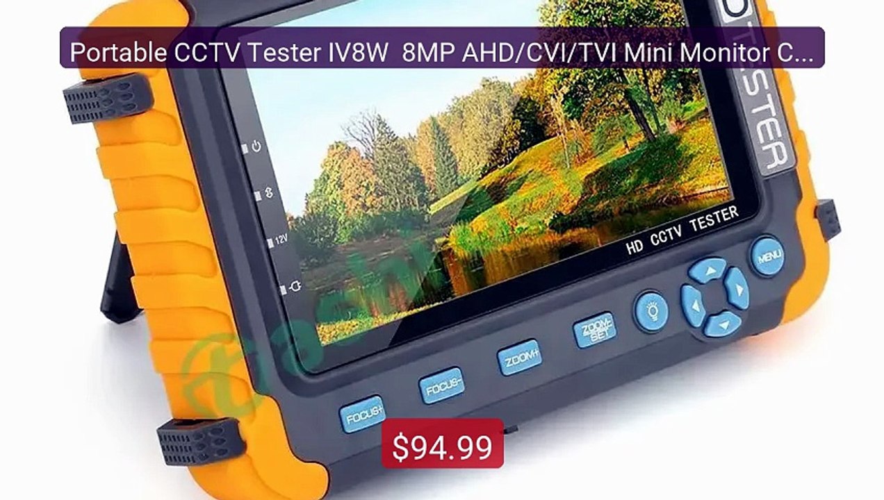 Portable CCTV Tester IV8W  8MP AHD/CVI/TVI Mini Monitor Camera... -- Hot Deal 2026 | Limited Offer!