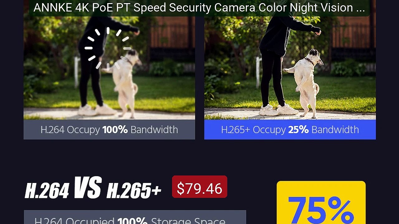 ANNKE 4K PoE PT Speed Security Camera Color Night Vision Moti... -- Amazing Value 2026 | Must Have!