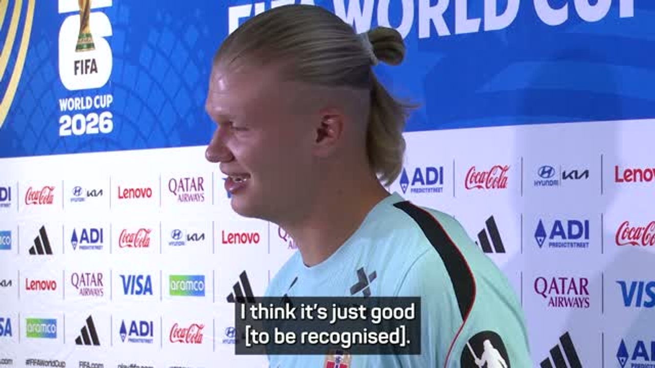 Haaland praises 'hilarious' American fans