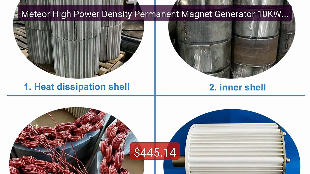 Meteor High Power Density Permanent Magnet Generator 10KW-50KW... -- Hot Deal 2026 | Limited Offer!