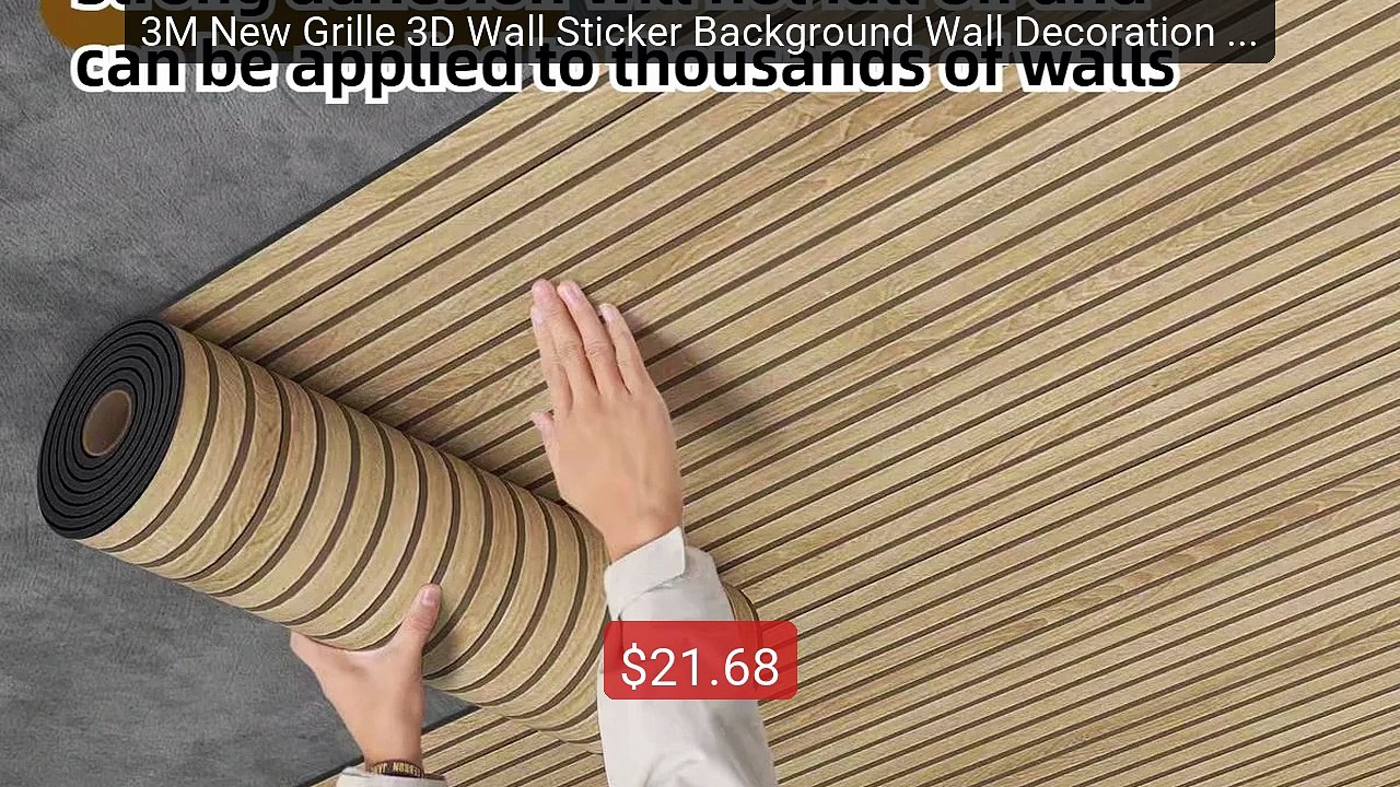 3M New Grille 3D Wall Sticker Background Wall Decoration Wallb... -- Best Buy 2026 | Great Quality!