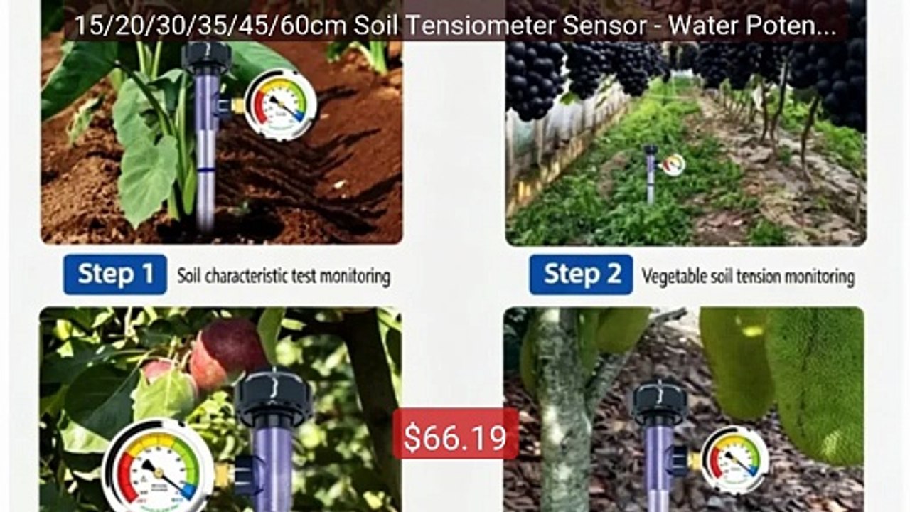 15/20/30/35/45/60cm Soil Tensiometer Sensor - Water Potential Dete... -- Best Deal 2026 | Shop Now!