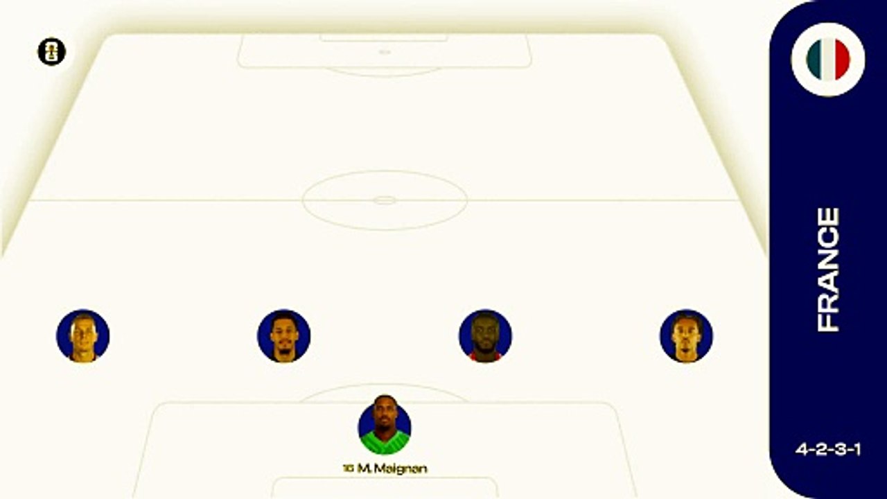 France - Maroc : compositions officielles