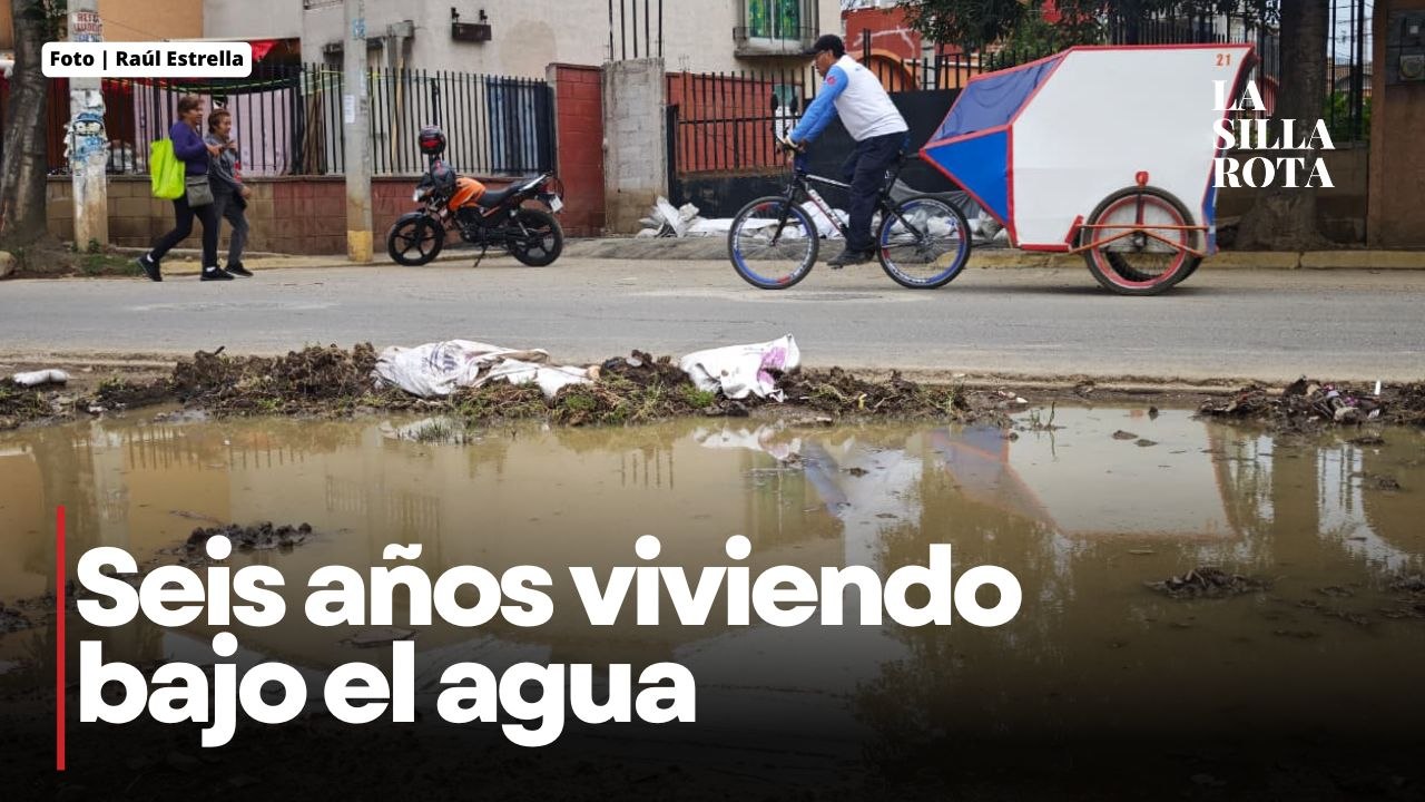 Aquí, aunque no llueva, se inunda": vecinos de Valle de Chalco; seis años bajo el agua