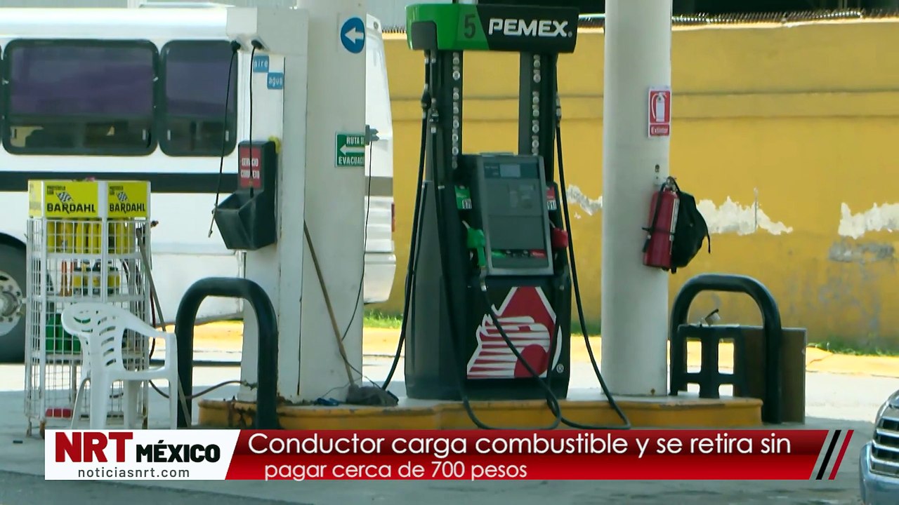 Conductor carga combustible y huye sin pagar en gasolinera de Monclova