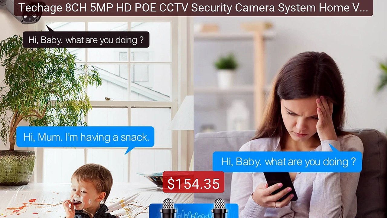 Techage 8CH 5MP HD POE CCTV Security Camera System Home Video Surve... -- Top Rated 2026 | Buy Now!