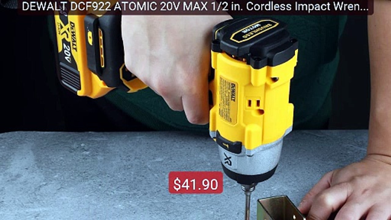 DEWALT DCF922 ATOMIC 20V MAX 1/2 in. Cordless Impact Wrench Variab... -- Best Deal 2026 | Shop Now!