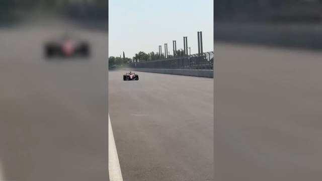 El Madring ya huele a Formula 1: Ferrari ya rueda en el circuito madrileño