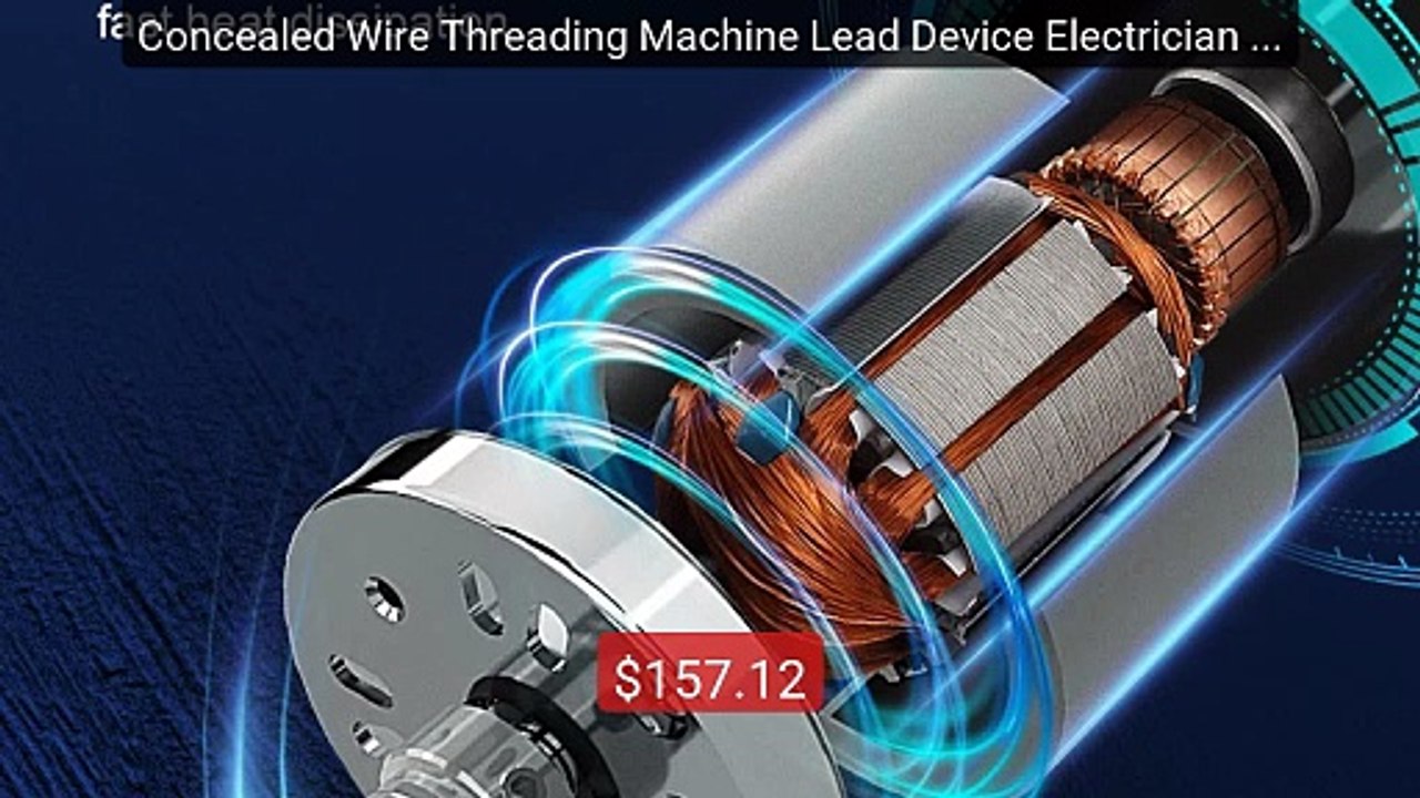 Concealed Wire Threading Machine Lead Device Electrician Threader ... -- Best Deal 2026 | Shop Now!