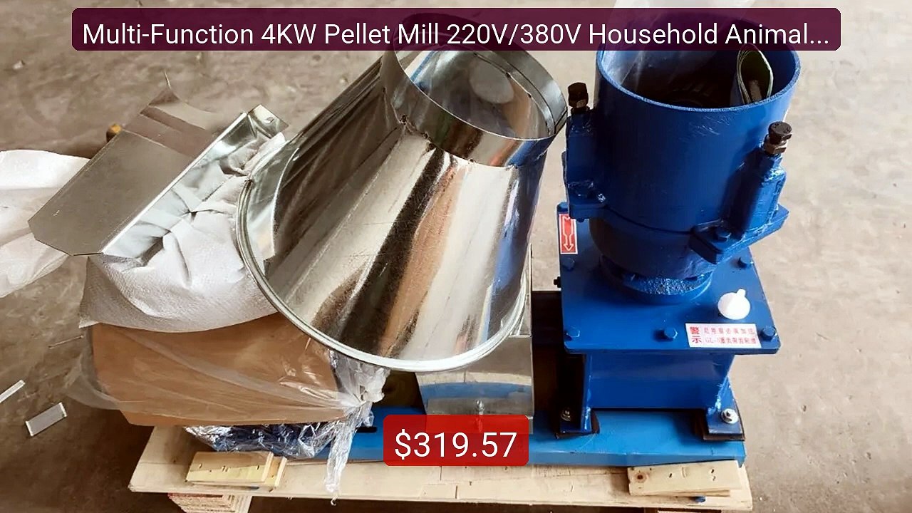 Multi-Function 4KW Pellet Mill 220V/380V Household Animal Feed... -- Hot Deal 2026 | Limited Offer!