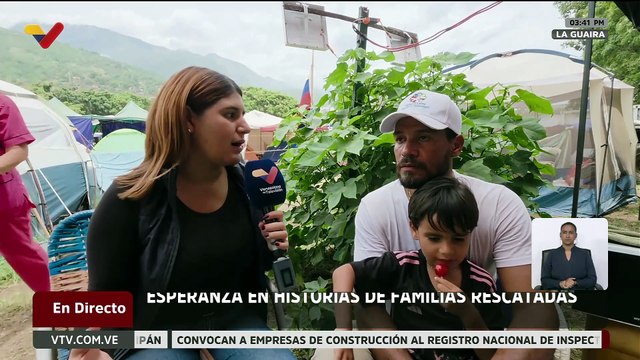 Testimonio | Rescatados destacan atención de voluntarios y profesionales en campamentos transitorios