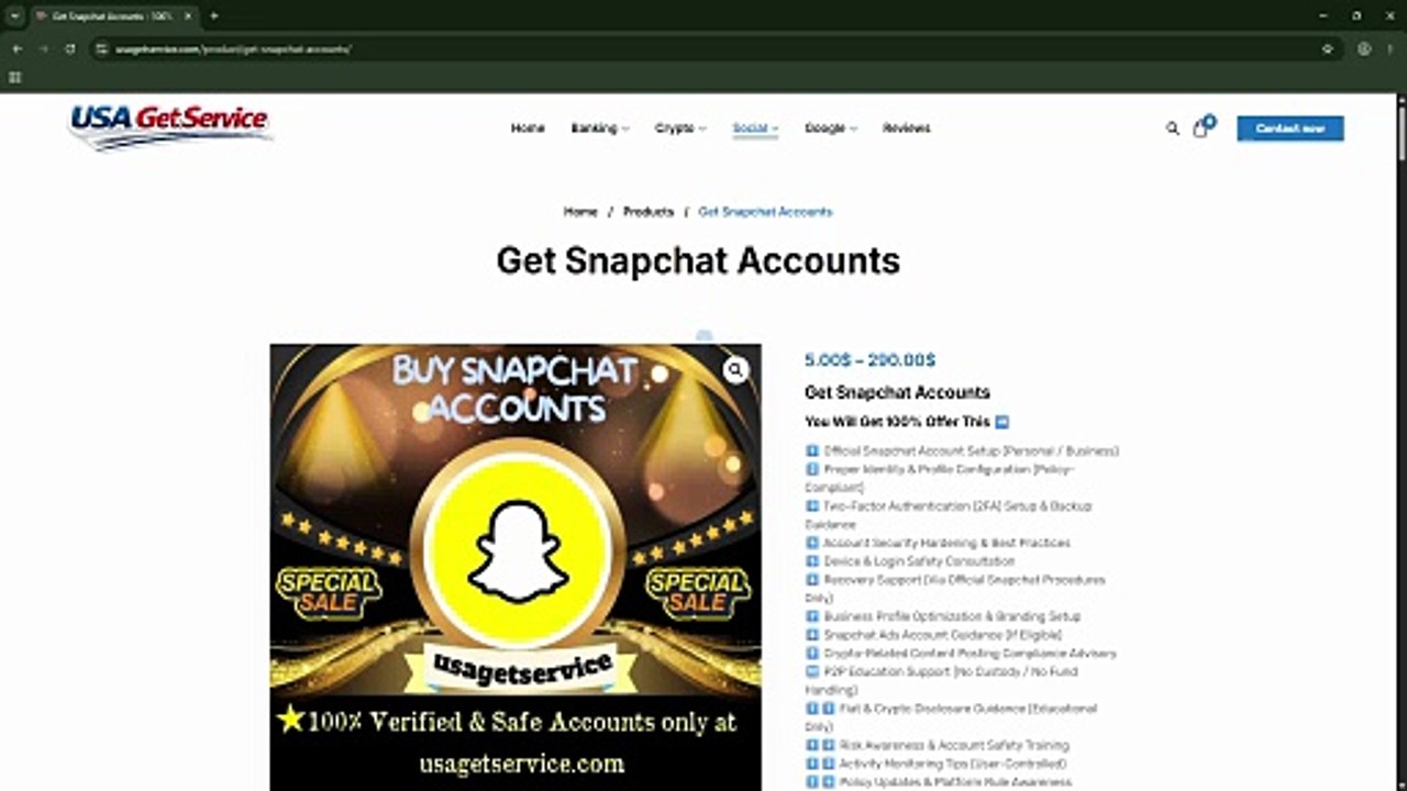 #Buy Aged Snapchat Ads Accounts: Risks Explaine...