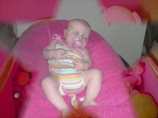 Chloé 1mois et 2mois