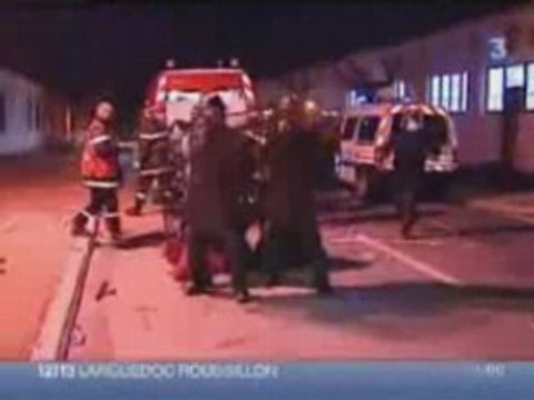 reportage FR3 Manoeuvre violences urbaines pompiers police
