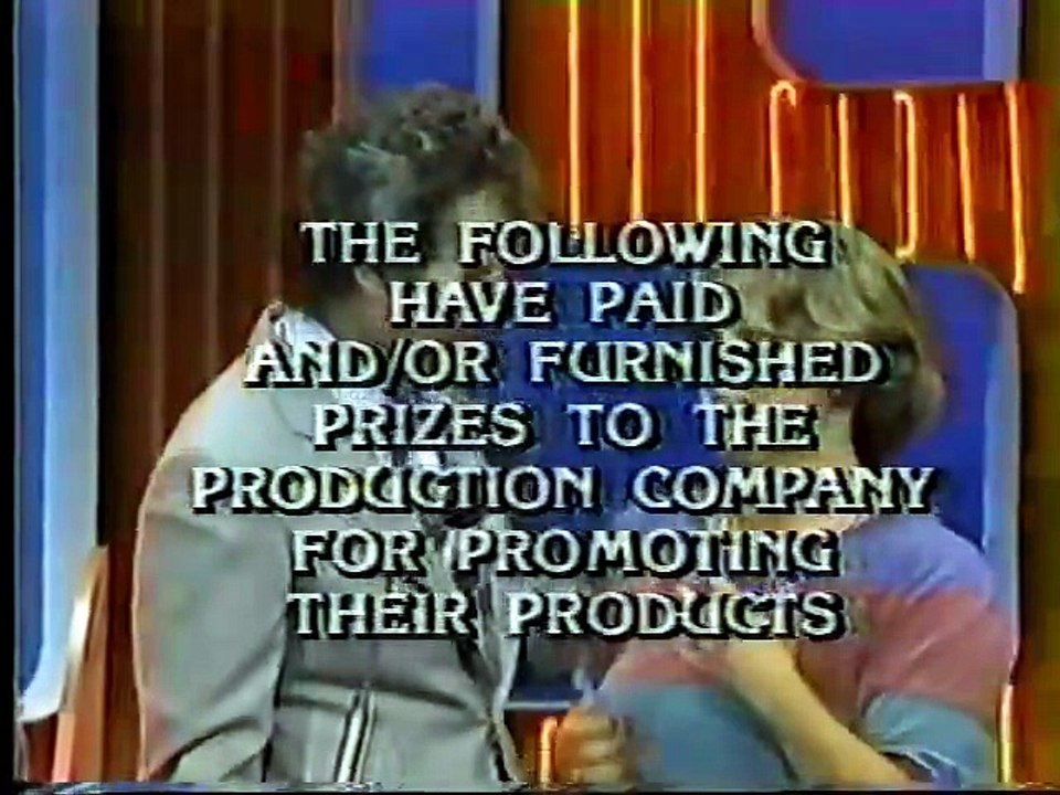 Jeopardy! closing credits, 9/24/84
