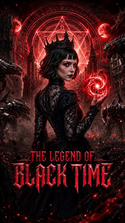 The Legend of Black Time Dark Fantasy Drama