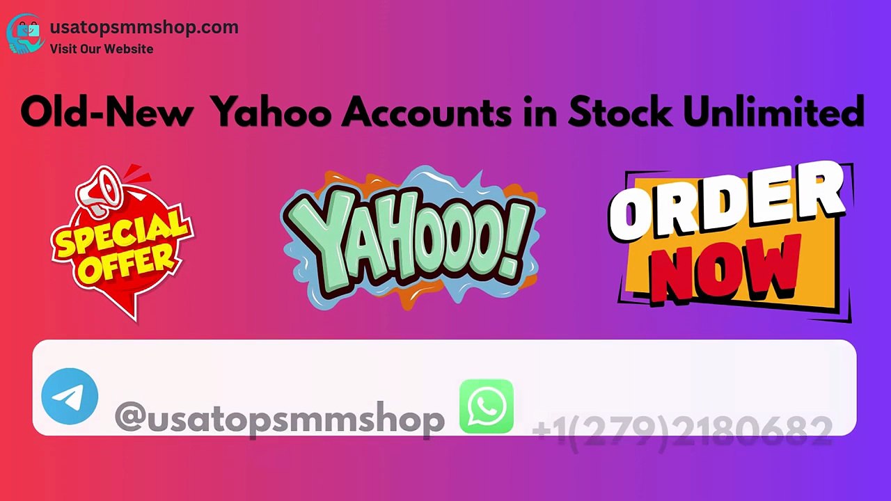 The #10 Sites Guide to Buying Old Yahoo Accounts in 2026-2027