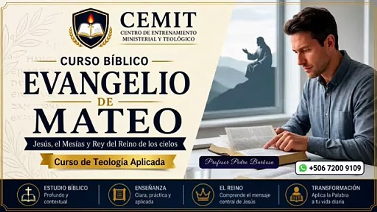 EVANGELIO DE MATEO - CEMIT - Clase 1.1