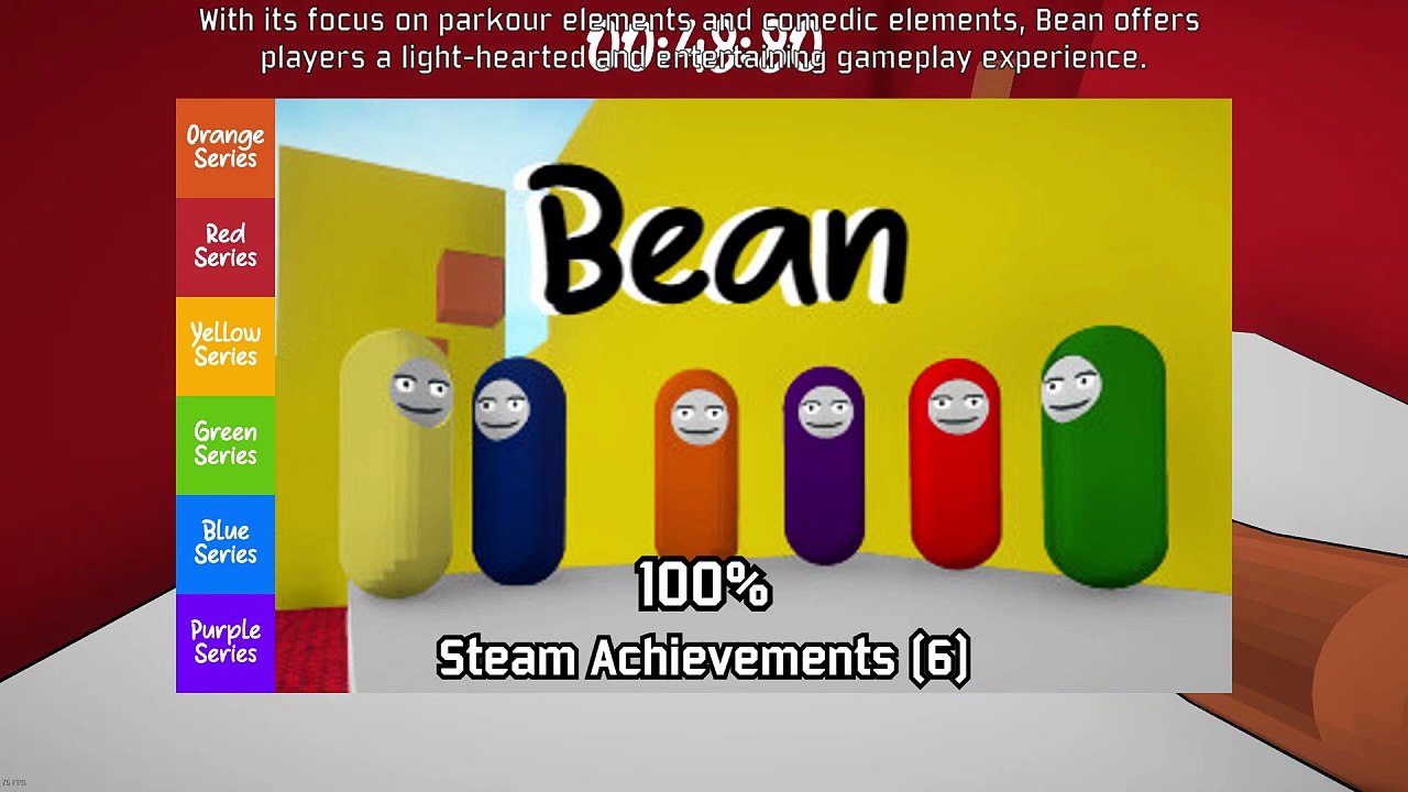 Bean | Steam Achievements (6), 100%