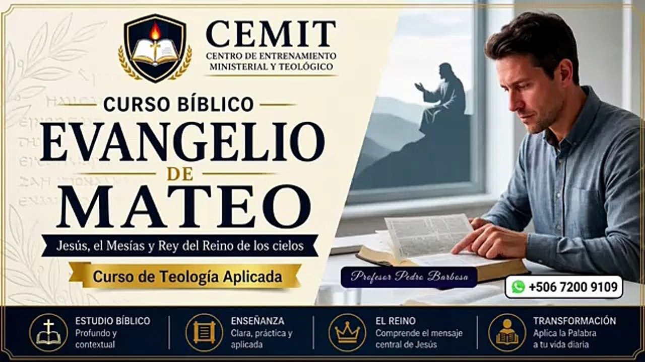EVANGELIO DE MATEO - CEMIT - Clase 2.1