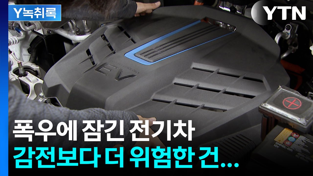 "전기차 물에 잠기면 감전?"...전문가가 밝힌 진실 [Y녹취록] / YTN