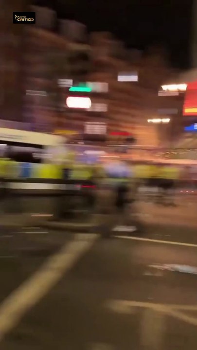 Disturbios en Londres tras el partido entre Francia y Marruecos