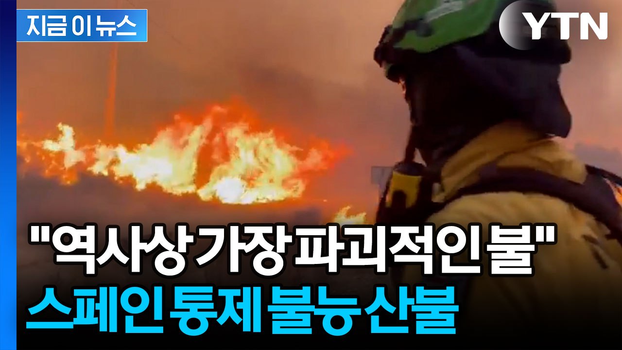 진화할수록 늘어나는 시신들…유럽 덮친 통제 불능 산불 [지금이뉴스] / YTN