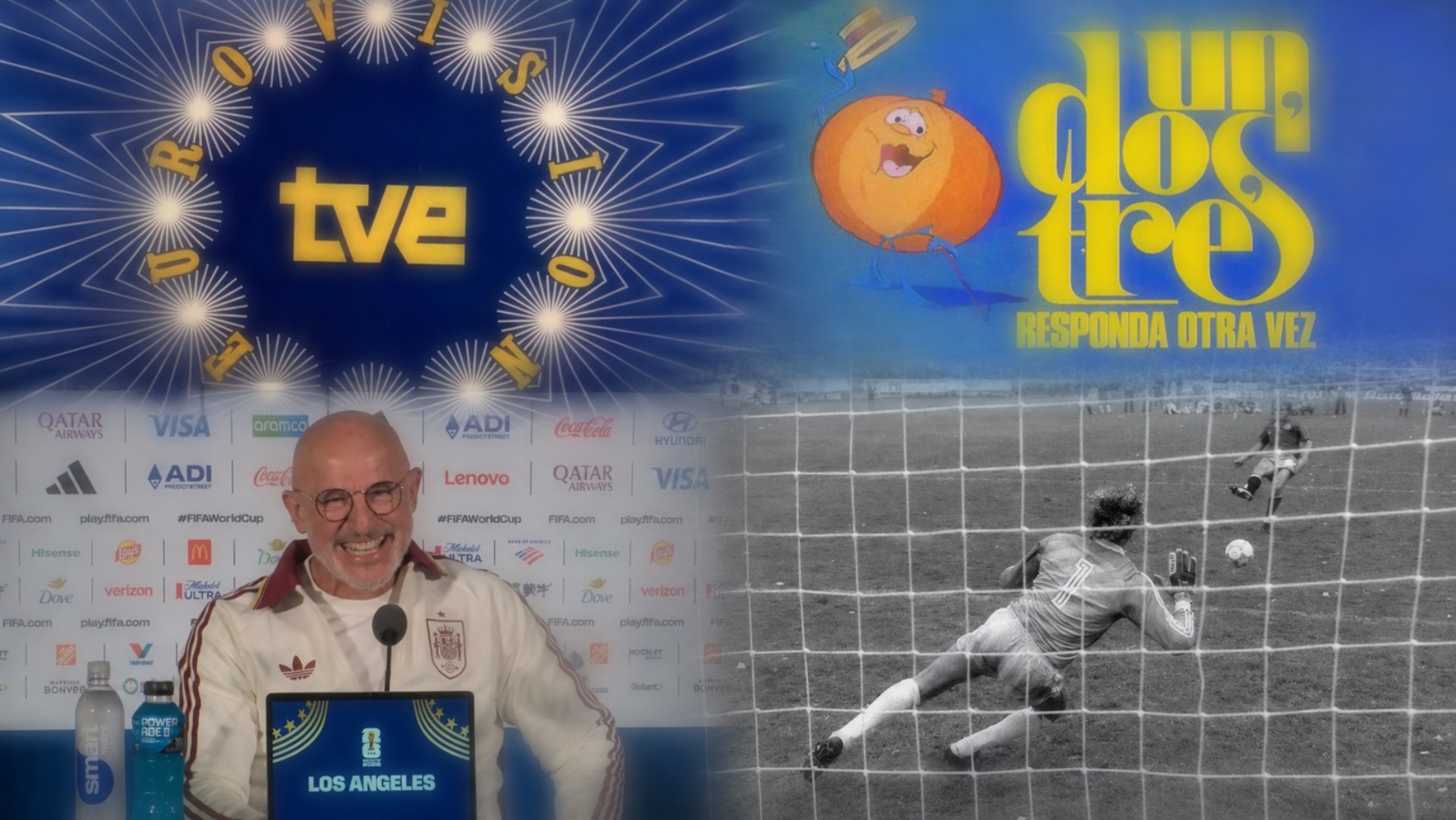 El simpático momento de De la Fuente que no esperabas: 'Un, dos, tres', Eurovisión...