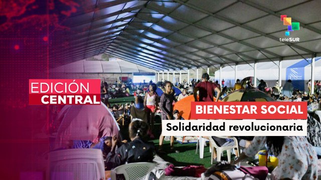 Venezuela garantiza atención integral a familias en campamentos transitorios