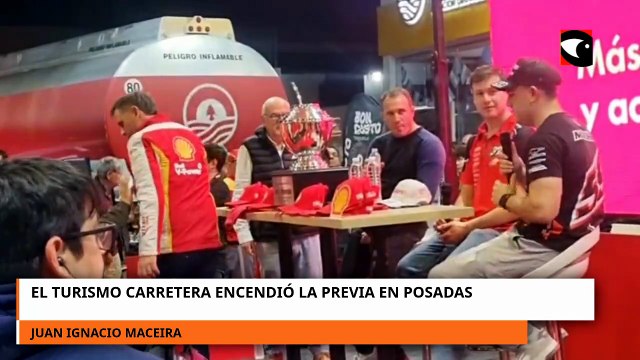 El Turismo Carretera encendió la previa en Posadas con un encuentro entre pilotos y fanáticos