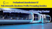 Intelligent Sawing & Milling Laser Processing CNC Center for High-speed Aluminum Profile #aluminum
