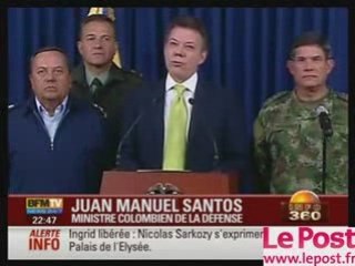 Annonce: Ingrid Bétancourt est libérée