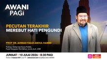 AWANI Pagi: Pecutan Terakhir Merebut Hati Pengundi