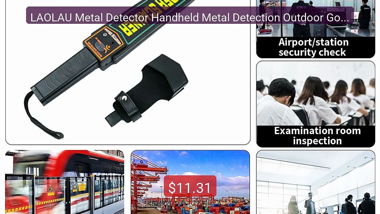 LAOLAU Metal Detector Handheld Metal Detection Outdoor Gold... -- Top Pick 2026 | Unbeatable Price!
