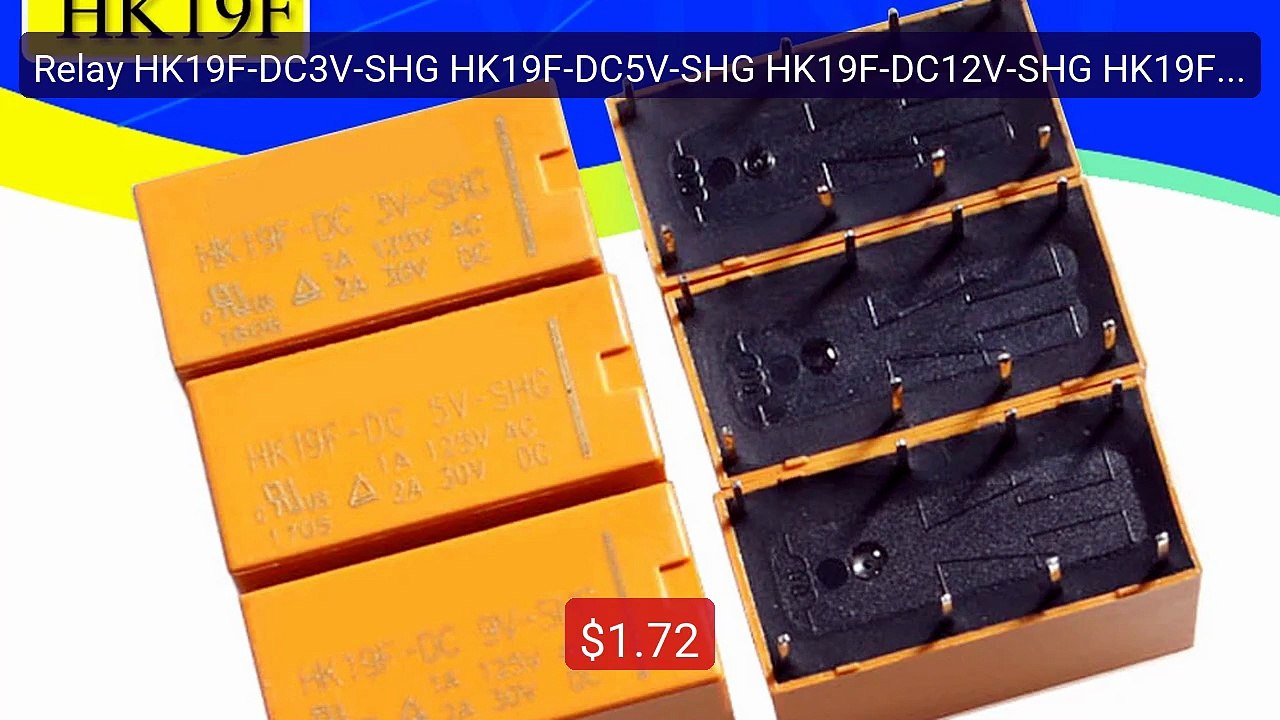 Relay HK19F-DC3V-SHG HK19F-DC5V-SHG HK19F-DC12V-SHG HK19F-DC1... -- Amazing Value 2026 | Must Have!